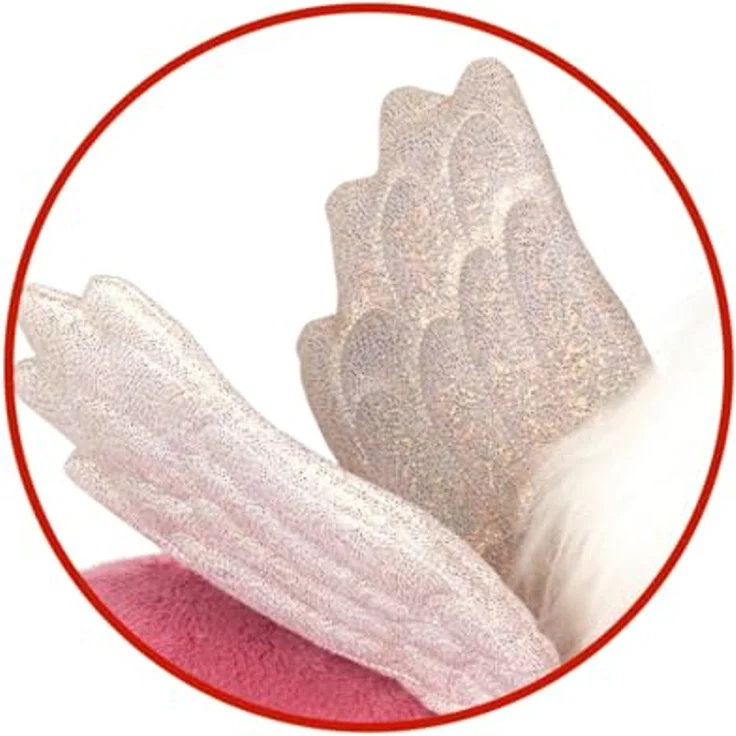 Die Spiegelburg Coppenrath 21916 Einhorn-Paradies - Kuscheltier Einhorn Berry - Glitzerndes Horn, weiße Flügel, ca. 27 cm groß – Bild 3