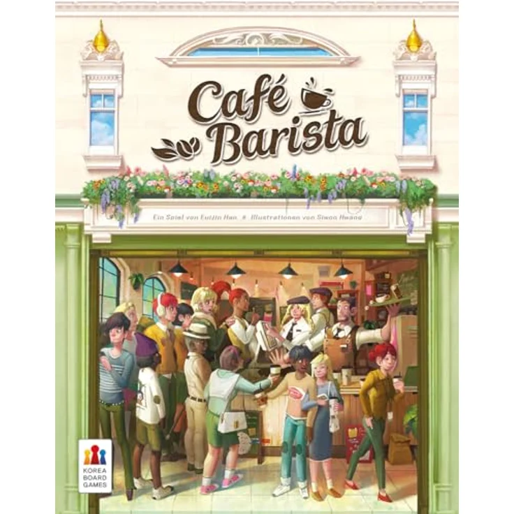 Korea Board Games Café Barista Familienspiel Brettspiel 2-4 Spieler Ab 8+ Jahren 30 Minuten Deutsch - Preisvergleich – Bild 2