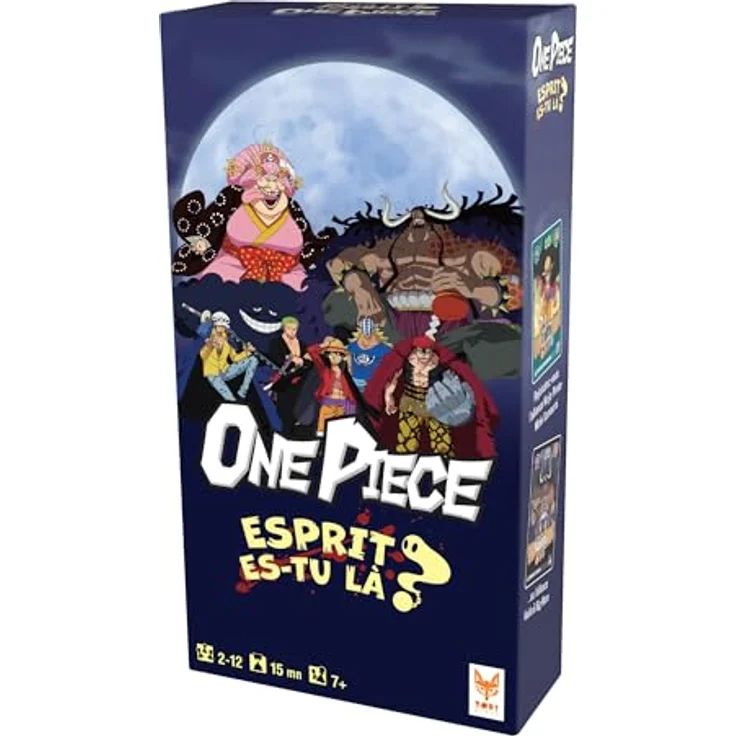 TOPI GAMES One Piece Kartenspiel Spirit, are you there? *Französische Version*, Sammelkarten für 2-12 Spieler, ab 7 Jahren, 3 Spielmodi, 30 Charakterkarten – Bild 1