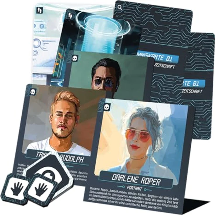 Horrible Games My Murder Mystery: Das letzte Protokoll, Partyspiel für 5-7 Spieler, ab 14 Jahren, Deutsch – Bild 5