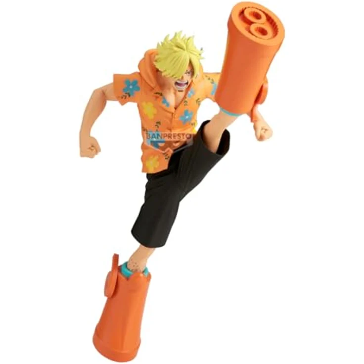 Banpresto One Piece - Sanji Vinsmoke Battle Record Collection, limitierte PVC-Statikfigur, hochwertig und offiziell lizenziert – Bild 1