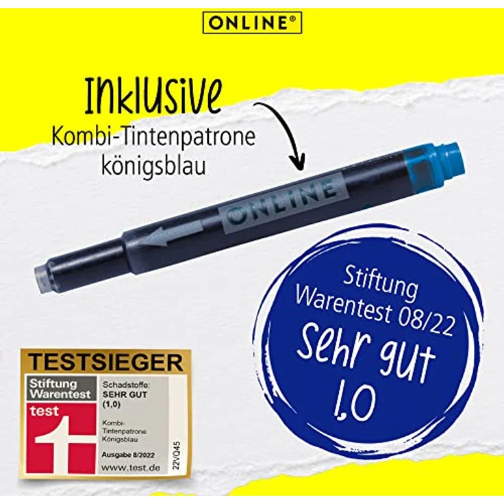 Online Pen Füller Switch Expert, ergonomisch, ideal für die Schule, mit Stylus-Tip – Bild 5