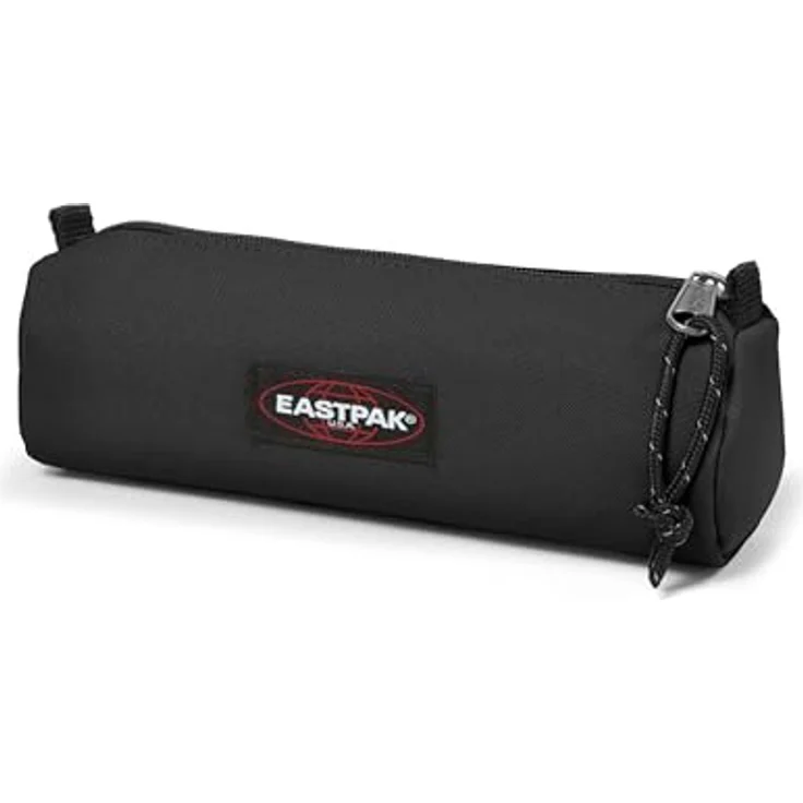 EASTPAK Round Federmäppchen - Rundes Hauptfach, leicht zu öffnender Reißverschluss, 100 % Nylon, Schwarz – Bild 4