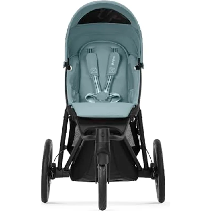 Cybex Gold AVI SPIN Kinderwagen, ab Geburt bis 4 Jahre, City-, All-Terrain- und Jogging-Buggy, Stormy Blue, ultrakompakt faltbar, max. 22 kg – Bild 3