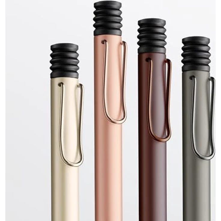 Lamy Kugelschreiber Lx Au, metallische Oberfläche, braun, schwarz, 0,5 mm Strichbreite, hergestellt in Deutschland – Bild 6