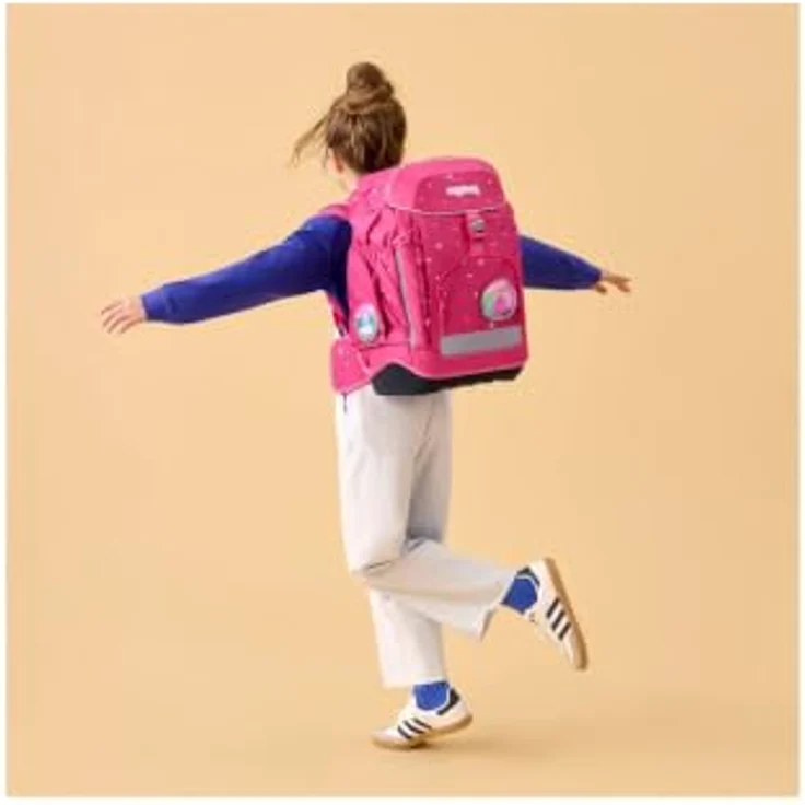 ergobag Maxi Schulrucksack-Set ZauBärschloss, 26 Liter Volumen, verstellbares Your-Size-System, recyceltes Polyester, wasserabweisend – Bild 7