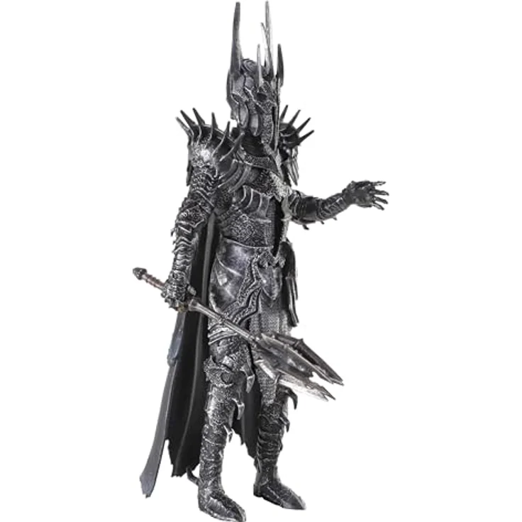 The Noble Collection Biegbarer Sauron, Sammelfigur aus Der Herr der Ringe, ca. 19,1 cm groß, beweglich und detailliert – Bild 3