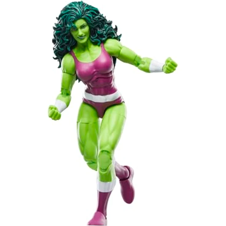 Hasbro Marvel Legends Iron Man She-Hulk Actionfigur, 15 cm, vollbeweglich mit 2 austauschbaren Händen – Bild 6