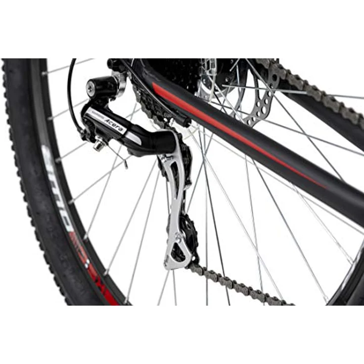KS Cycling Mountainbike Hardtail 29'' Xceed schwarz-rot RH 42 cm – Bild 3