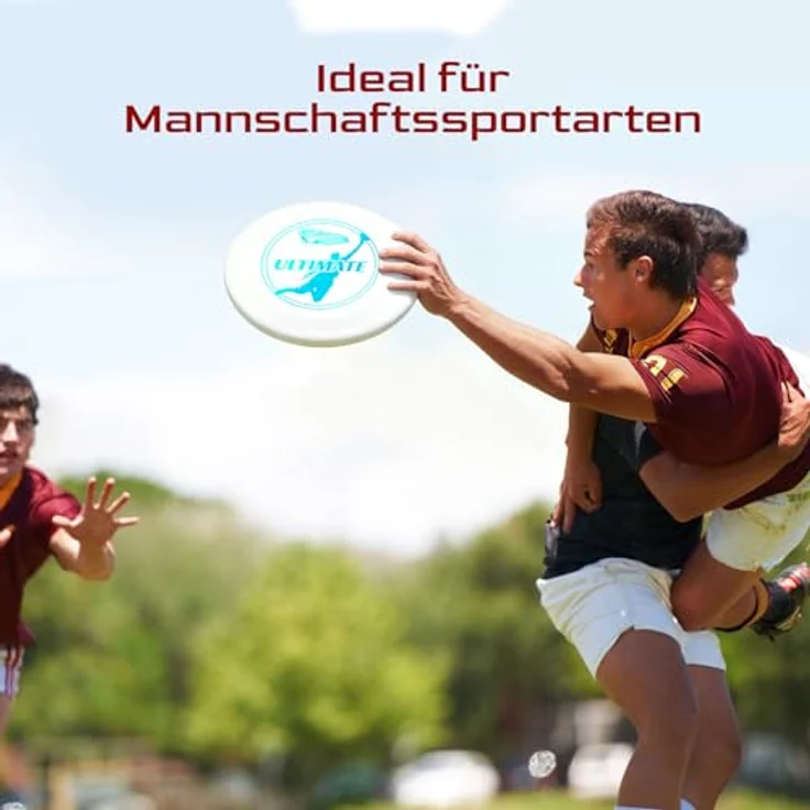Wham-O Frisbee Ultimate 175g, Trainingsscheibe für Wettbewerb, 2er Pack – Bild 6