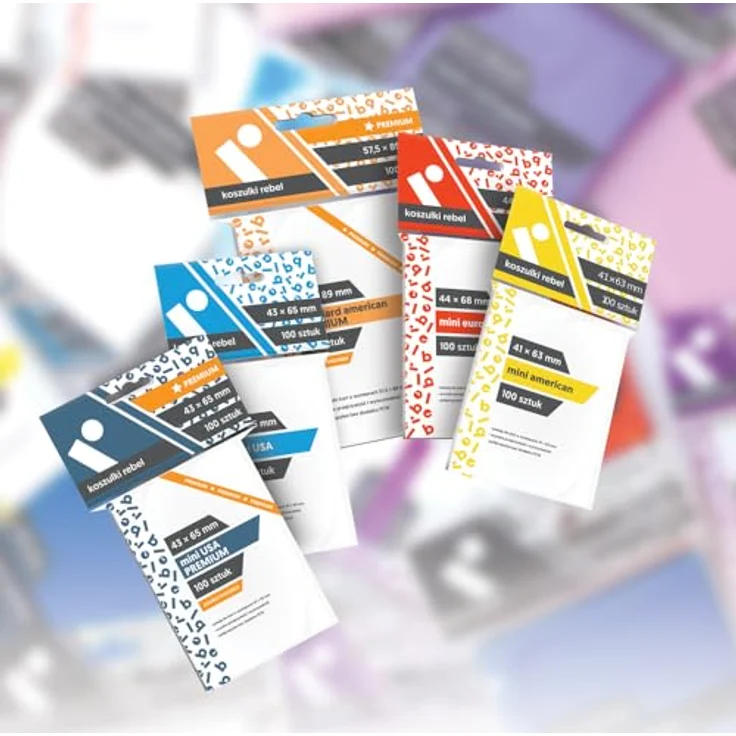 Asmodee Kartenhüllen (63x88mm) für Sammelkarten, hohe Transparenz, 100 Stück, farblos – Bild 2