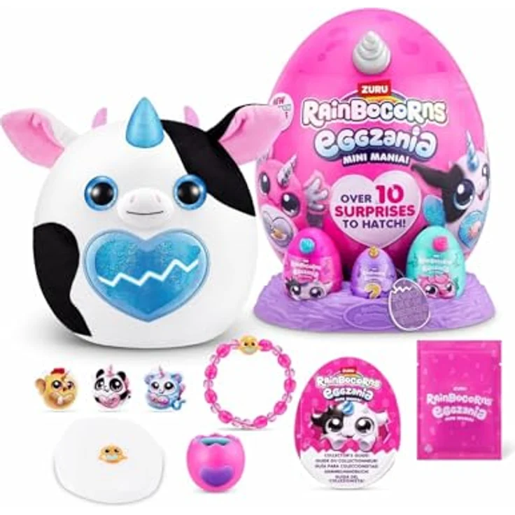 RainBoCorns Plüschfigur Eggzania Mini Mania, sortierter Versand (unterschiedliche Charaktere) – Bild 3