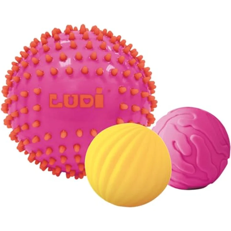LUDI Sensory ball set - pink – Bild 2