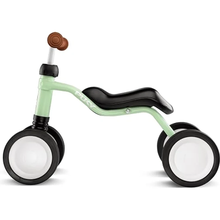 PUKY WUTSCH | Sicheres Rutschfahrzeug | Für Kleinkinder ab 1,5 Jahren | Mit Pendelachse | Sicherheitslenkergriffe | In- und Outdoor | Farbe Pastell Green – Bild 4