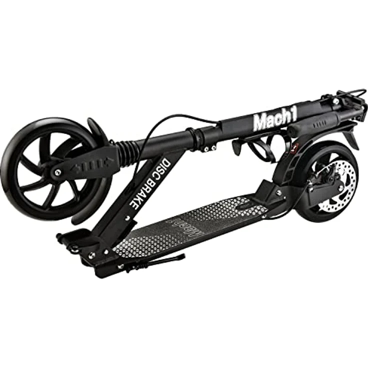 Mach1 Cityroller Kickscooter mit 200x40mm XXL Rollen, Scheibenbremse und höhenverstellbarem Lenker – Bild 3