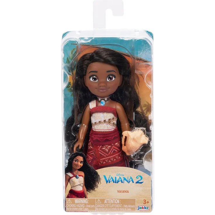 Jakks Pacific Babypuppe Disney Vaiana 2 - Puppe Vaiana - ca. 15 cm
