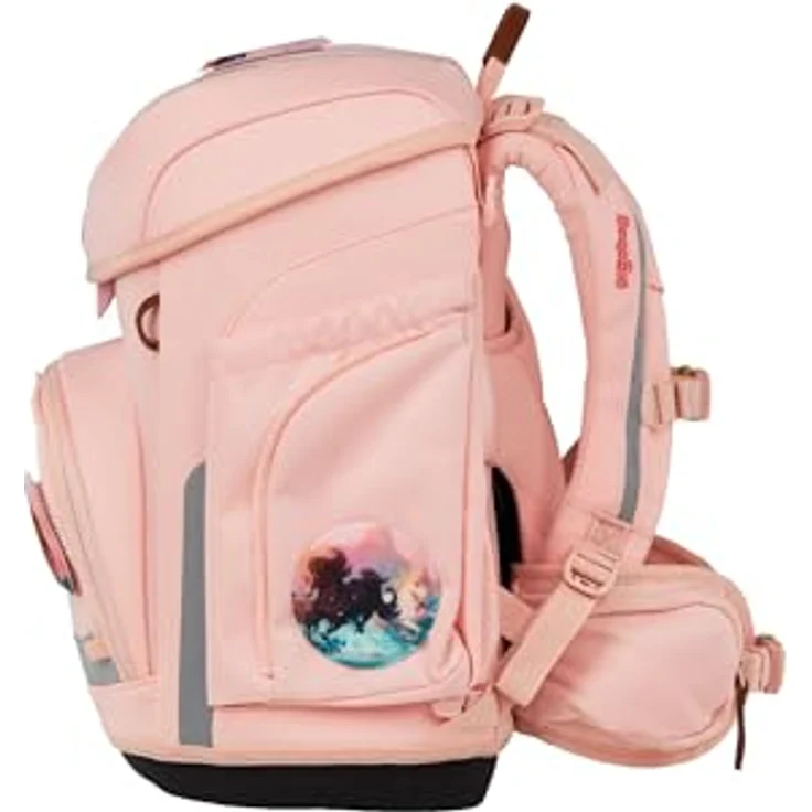 ergobag cubo Set, ergonomischer Schulranzen 5-teilig für 1. Klasse, höhenverstellbar, standfest und individuell gestaltbar, aus 27,7 recycelten PET-Flaschen – Bild 3