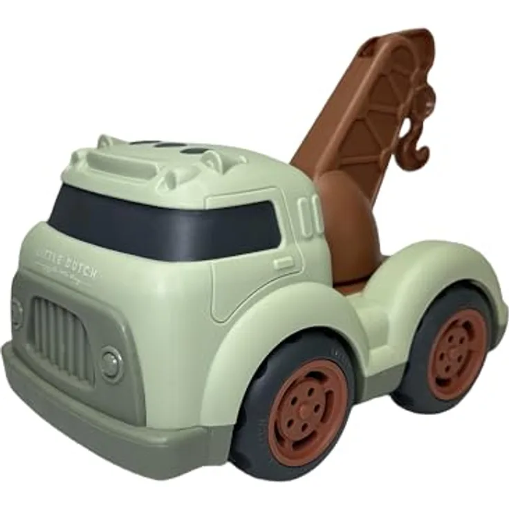 Little Dutch 2012517 Strandspielzeug Abschleppwagen - Fresh Greens grün