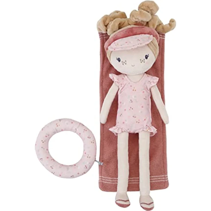 Little Dutch 4551 Stoffpuppe Kuschelpuppe Mila mit Zubehör (35 cm) – Bild 2