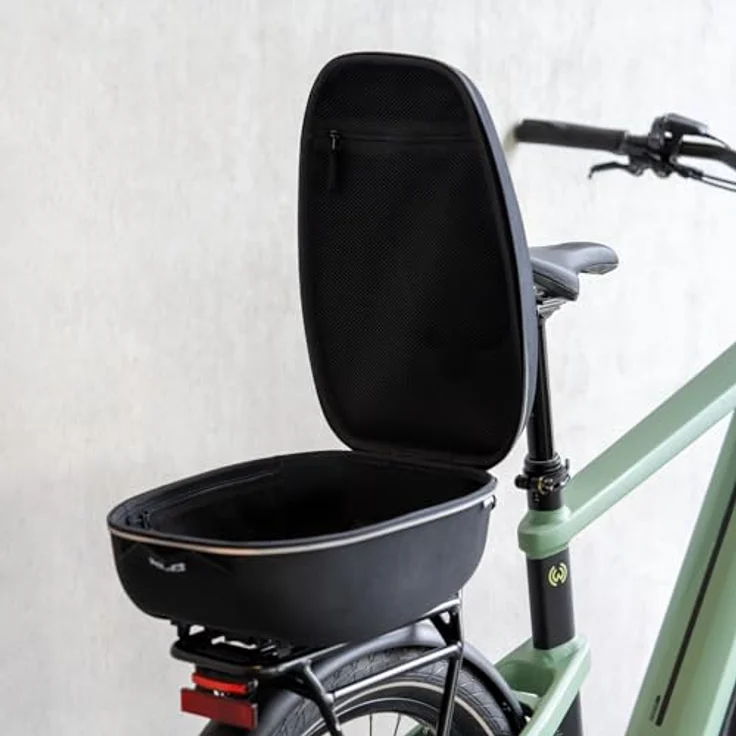 XLC Unisex – Erwachsene Cargo Box Carry More BA-B06, Schwarz, 270x220x420 – Bild 4