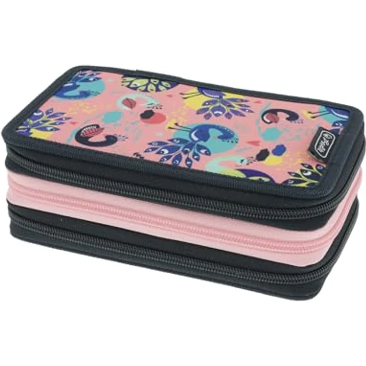 Herlitz Etui Triple Decker 31 tlg. Fancy Peacock – Bild 2