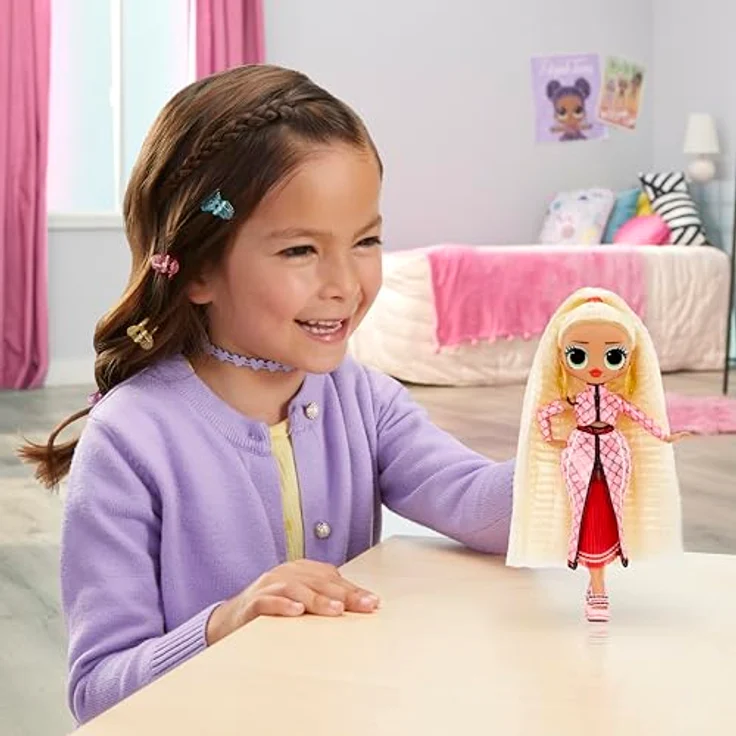 L.O.L. SURPRISE! Anziehpuppe L.O.L. Surprise OMG HoS Doll - Swag, Modepuppe mit über 15 Überraschungen, stylische Partyoutfits, Accessoires enthalten – Bild 5
