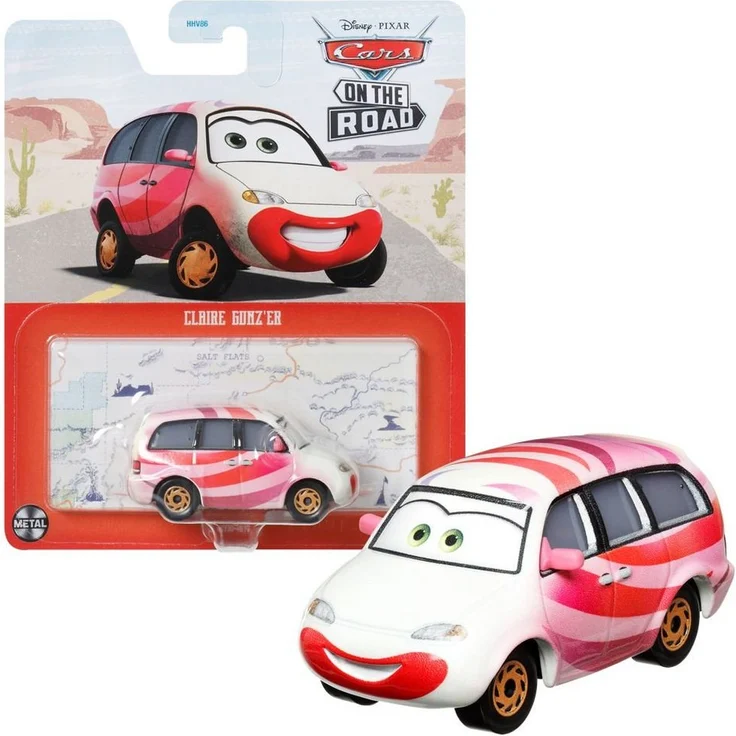 Disney Cars Die Cast Rennwagen 1:55, Auswahl von Modellen wie Lightning McQueen, aus Metall, für Kinder ab 3 Jahren