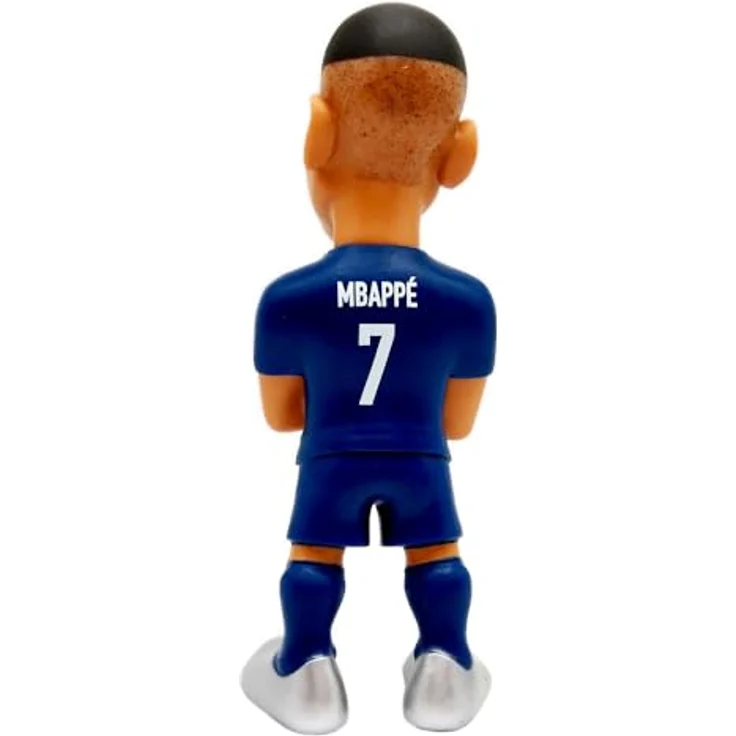 MINIX Minix - Fußball Figur: Club PSG - Kylian Mbappé, 12 cm, aus Vinyl – Bild 3