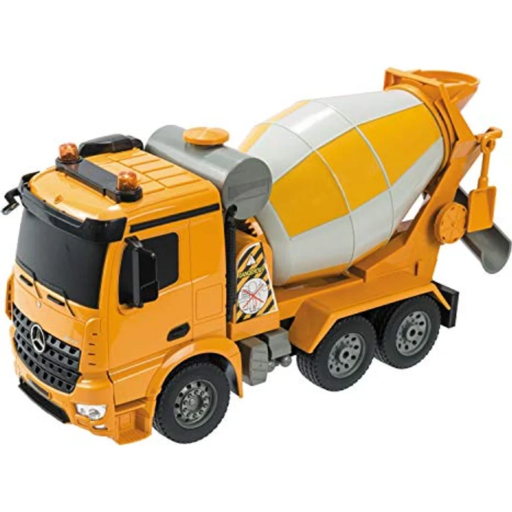 Mondo 63513 AROCS Mercedes-Benz Betonnier, LKW, Kinder, Orange, 1:20 – Bild 1