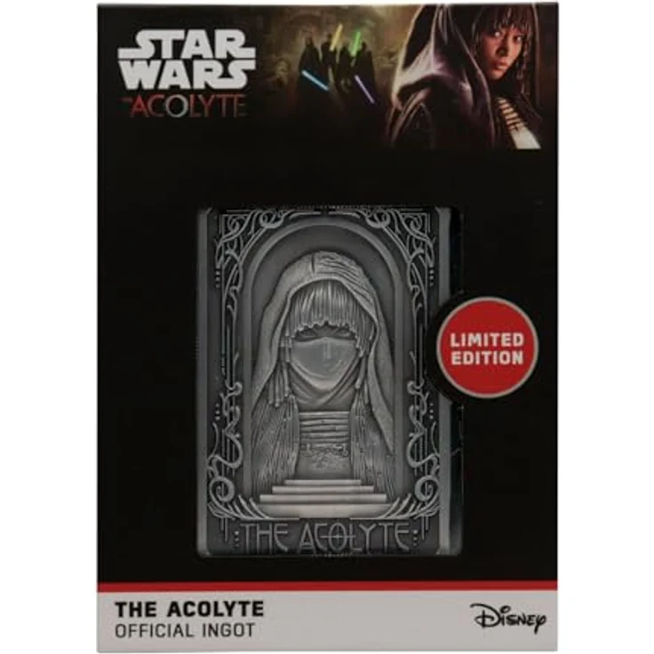 Fanatic Sammlerplakette Star Wars - The Acolyte Ingot Limited Edition, 49 x 74 mm, limitiert auf 5.000 Stück, mit Präsentationsbox und Displaystand – Bild 4