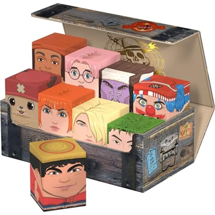 Squaroes Collectors Case 800 ONE PIECE, Holztruhe für bis zu 900 Karten, mit Magnetverschluss und ZnapClaw-Mechanismus – Bild 7