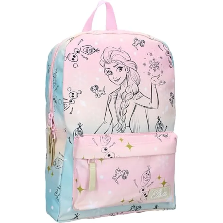 Vadobag Rugzak Frozen II Feeling Special, Kindergartenrucksack mit kompaktem Design und leicht zu reinigenden Materialien