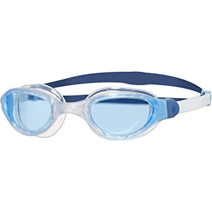 Zoggs Phantom 2.0 Schwimmbrille, White/Blue/Tint, Einheitsgröße
