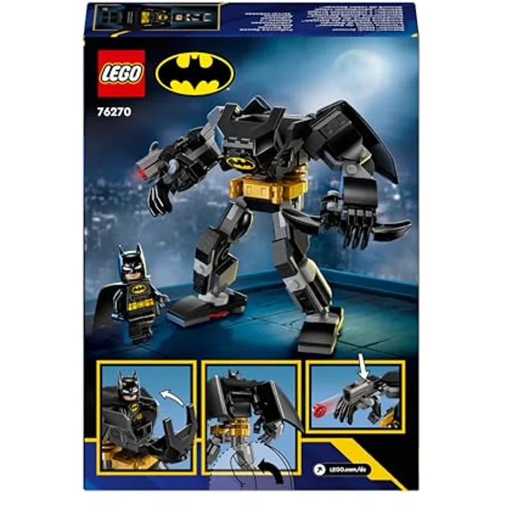 LEGO® Konstruktionsspielsteine Batman™ Mech (76270), LEGO Super Heroes, (140 St), Made in Europe - Preisvergleich – Bild 10