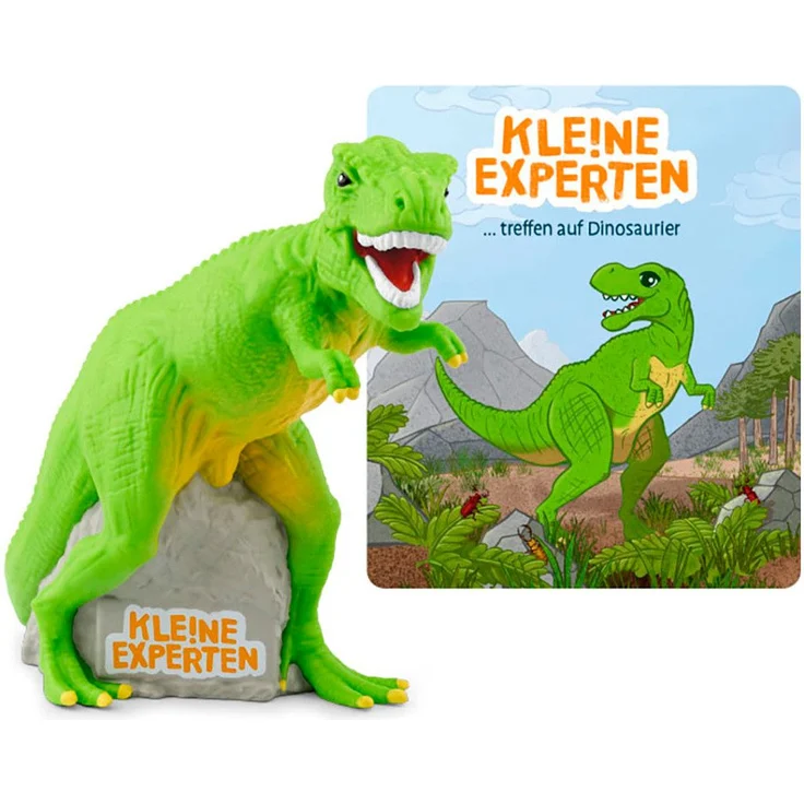 tonies Hörspielfigur KLE!NE EXPERTEN treffen auf Dinosaurier, Java das Tyrannosaurus-Mädchen - spannende Dinosaurier-Welt – Bild 1