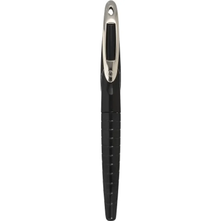 Herlitz Füllhalter Herlitz Schulfüllhalter / Füller "my.pen" mit Iridiumfeder "M", schwarz/weiß – Bild 5