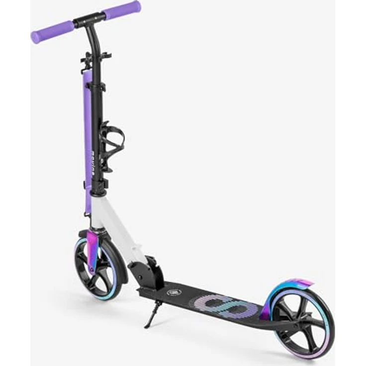 Movino Cityroller MOVINO INFINITY, ultraleicht 3,5 kg, 200 mm Rollen, mit Flaschenhalter und Tragegurt – Bild 4