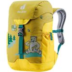 Deuter Schmusebär Kinderrucksack 33 cm, gelb, Polyester, 21 cm x 15 cm