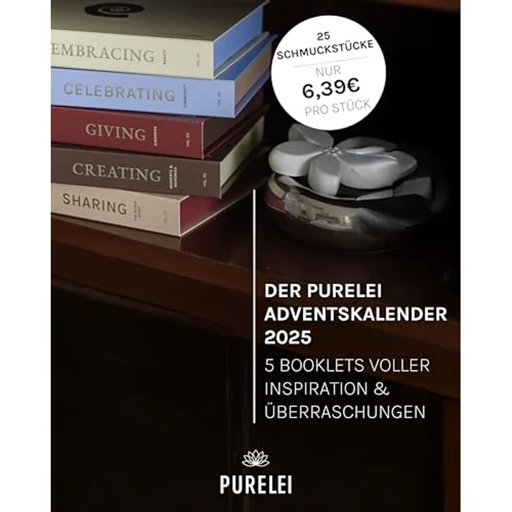 Purelei Damen Adventskalender 5 Ways of Love PUR-25351-Adventcalendar25, 25-teilig mit hochwertigem, wasserfestem Schmuck in Silber – Bild 2