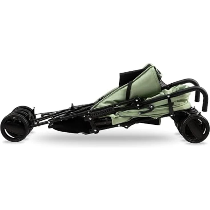 MoMi Kinder-Buggy Akira, Leicht & kompakt faltbar bis 15 kg, inkl. Zubehör, Schwarz – Bild 23