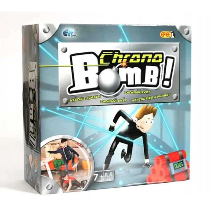 EPEE Chrono Bomb, Brettspiel für 1-4 Spieler, strategisches Wettlaufspiel mit interaktivem Design, mehrfarbig – Bild 4