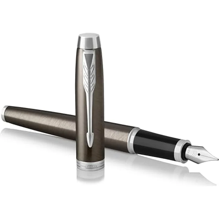 Parker Füllfederhalter IM M 0,7mm blau - Zeitlose Schönheit und strapazierfähige Edelstahlfeder – Bild 2