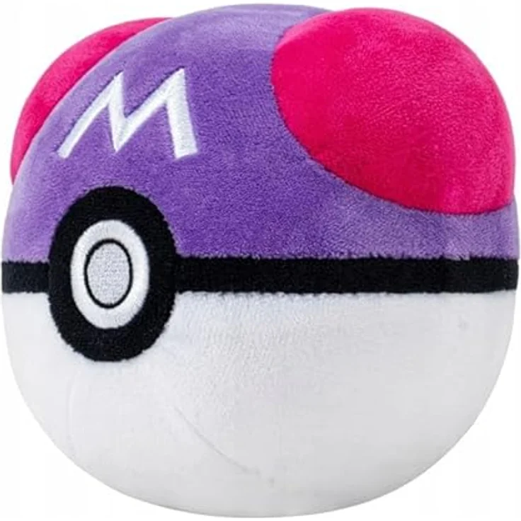 Jazwares Poke Ball, Kuscheltier mit klassischem Design – Bild 2