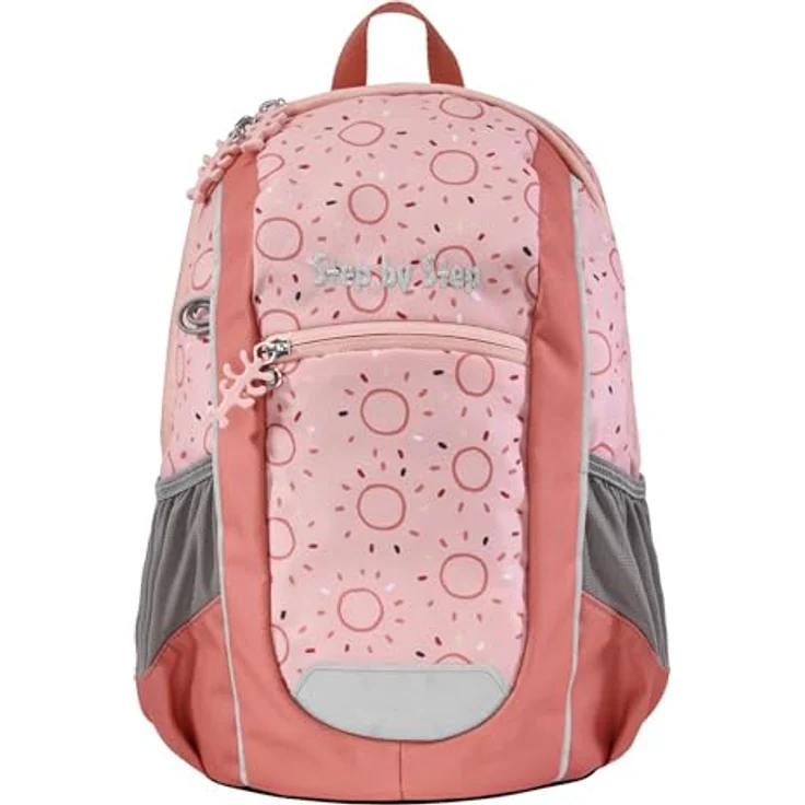 Step by Step KIGA MAXI Rucksack-Set „Butterfly Mia“, rosa, ergonomischer Mini-Rucksack mit separatem Innenfach, höhenverstellbarem Brustgurt, 10 l, für KITA und Kindergarten, ab 3 Jahren – Bild 4