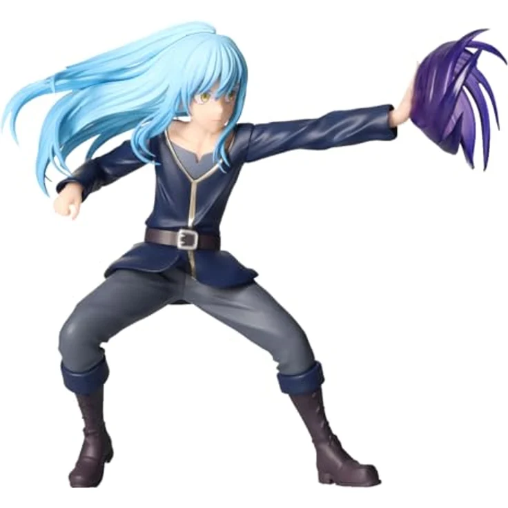 Banpresto Tensei Shitara Slime Datta Ken - Rimuru Tempest Vibration Stars, limitierte PVC-Statikfigur, hochwertig und offiziell lizenziert – Bild 1