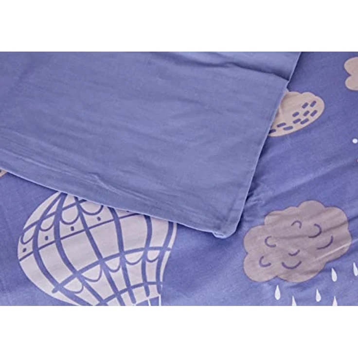 Pierre Cardin Bettbezug Globos (90), Kinderbettwäsche aus Polycotton, Blau – Bild 2