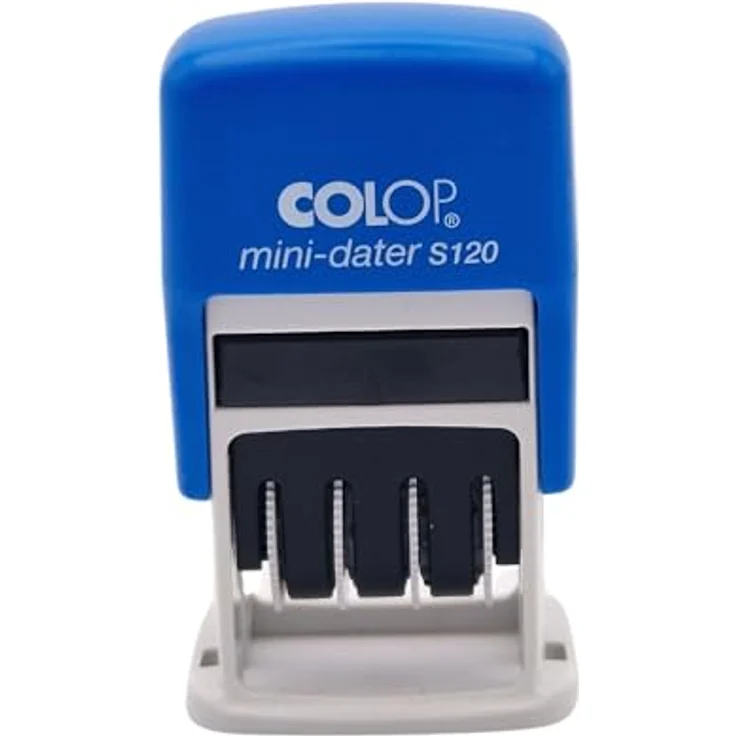 COLOP Stempel S 120, Datumstempel selbstfärbend, schwarz – Bild 3