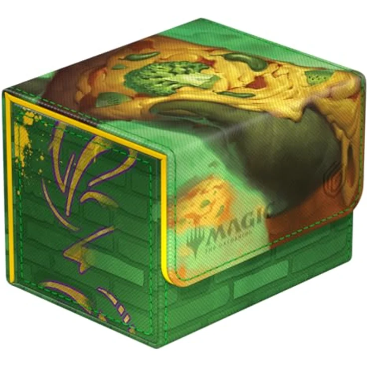 Ultimate Guard Sidewinder 100+ Xenoskin, Sammelkartenhülle für 100 Double-Sleeve Karten, lizenziertes Magic: The Gathering Design - Teenage Mutant Ninja Turtles - Swamp – Bild 1