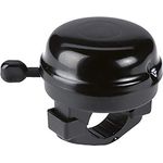 Prophete Fahrradklingel, Fahrrad-Glocke im puristischem Design, Durchmesser 50mm, Farbe schwarz