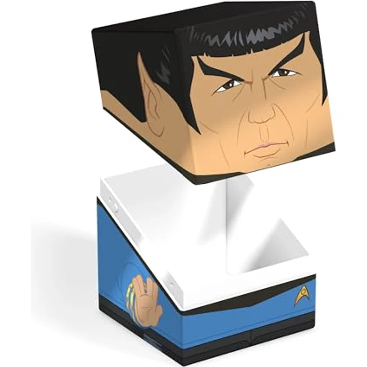 Ultimate Guard Squaroes Squaroe Star Trek: The Original Series ST011 - Spock, Deckbox für bis zu 100 Kartenspiele, offizielles Lizenzprodukt – Bild 5